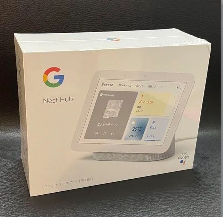 Умная колонка Google Nest Hub 2nd Gen Chalk GA01331-JP