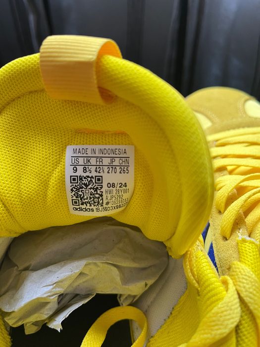 Adidas sneakers  yellow