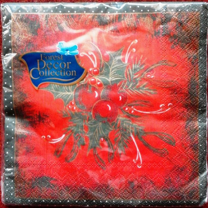 Салфетки за декупаж на пакет