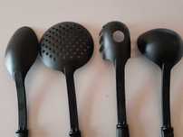 Ustensile bucatarie - polonic, lingura, sita, spaghete