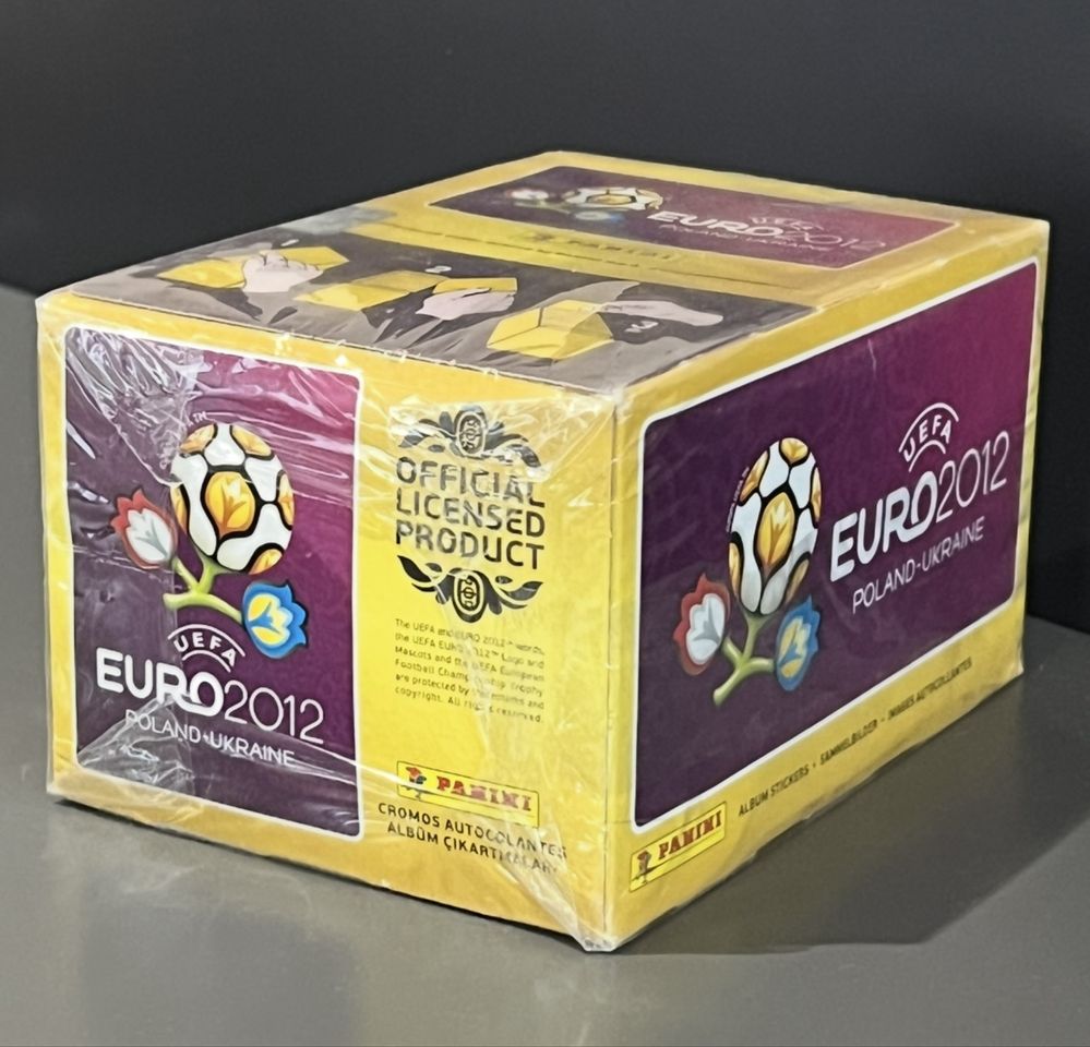 Panini World Cup 2010 2014 Euro 2012 cutii sigilate 100 plicuri