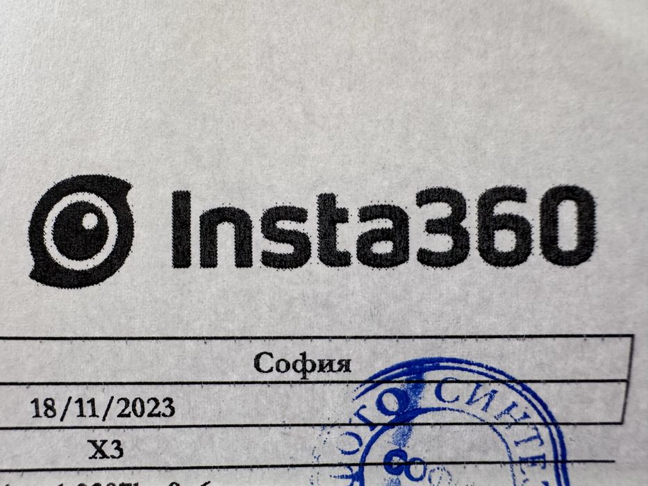 Insta 360 X3 с гаранция