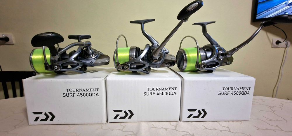 3-броя DAIWA Tournament SURF 4500 QDA