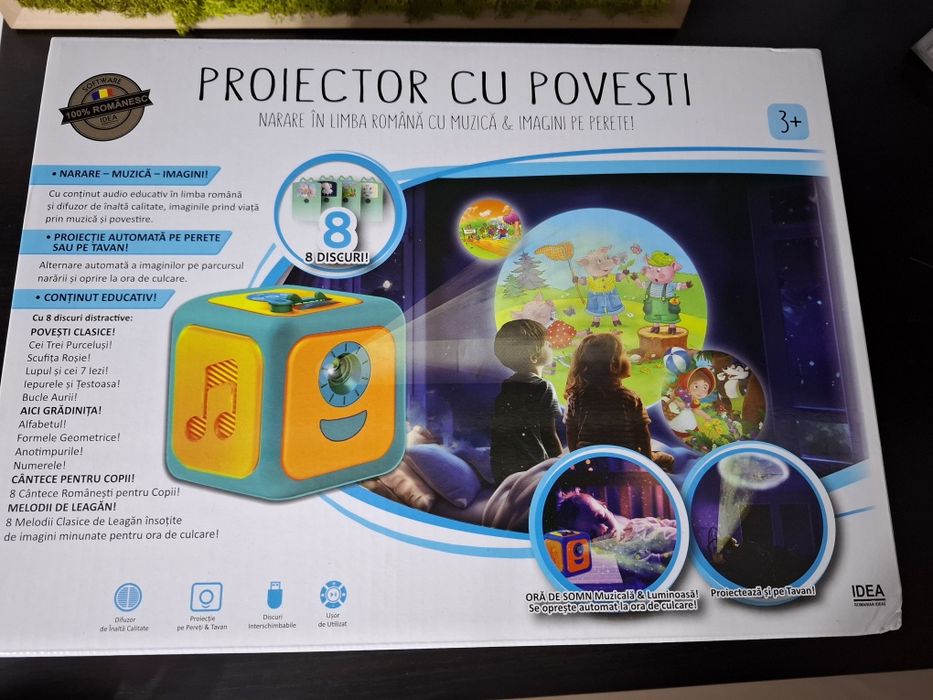 Proiector (sigilat) de povesti Jumbo