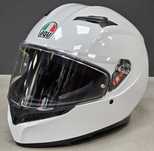 КАСКА AGV K3 E2206 - MONO SETA white РАЗМЕР: XL Код: 75553