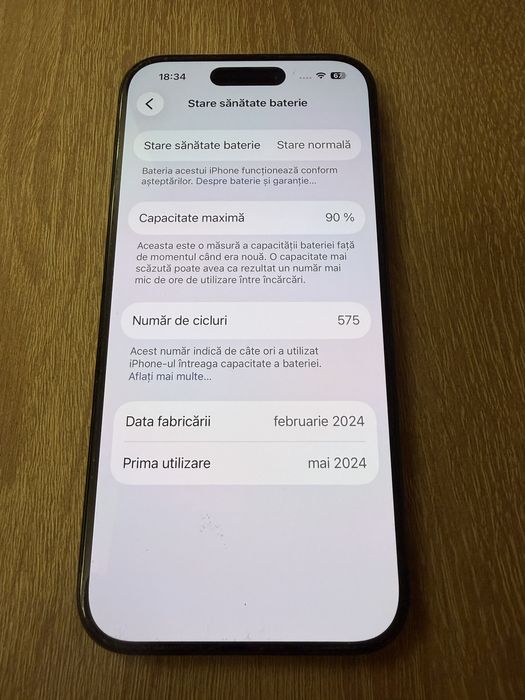 Iphone 15 Pro - Garantie + Factura Altex