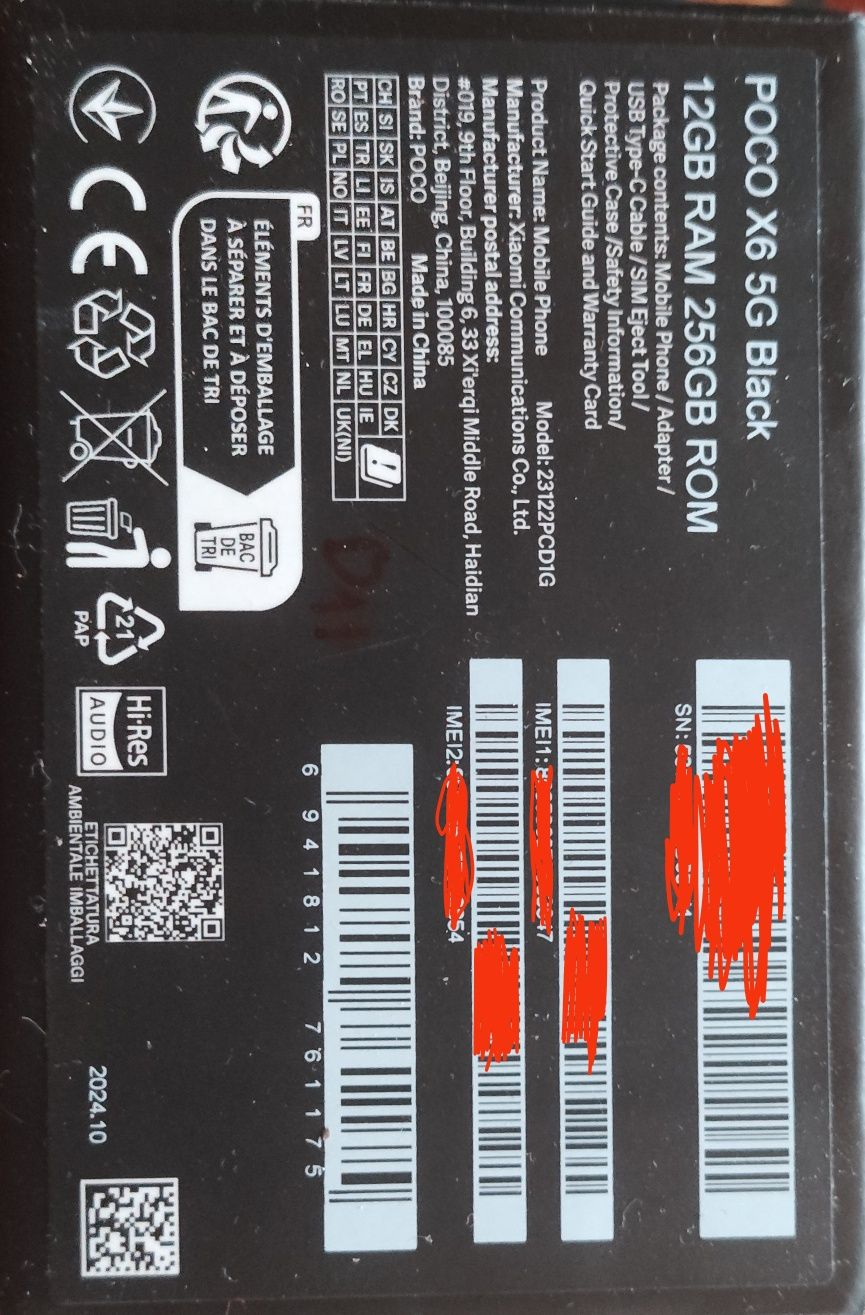 Poco X6 5G Sotiladi