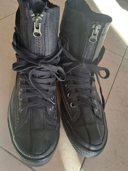 Converse/кожа !!!