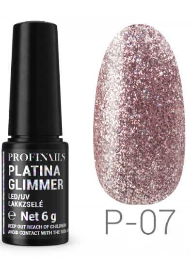 Lac Gel LED/UV Profinails Platina Glimmer