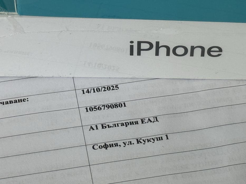 ЗАПЕЧАТАН 128GB iPhone 15 Гаранция A1 2027 г. Black
