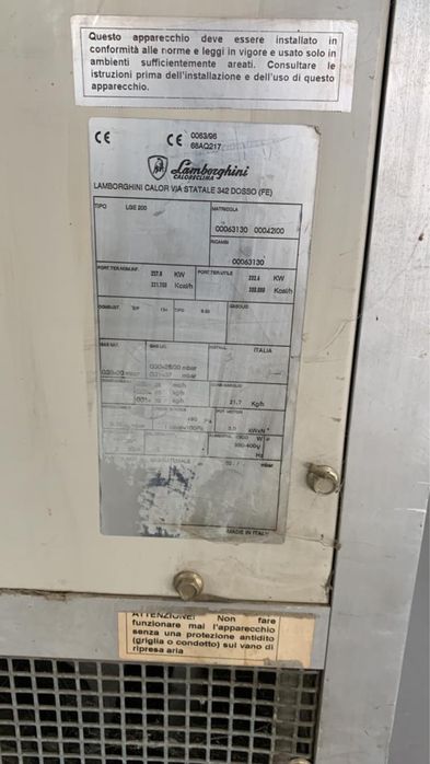 Aeroterma pe gaz