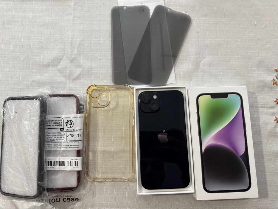 Iphone 14 128gb full box ca Nou