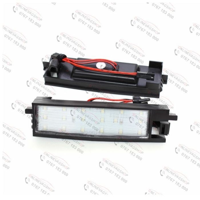 Set lampi LED numar Toyota Rav 4 Auris II Yaris