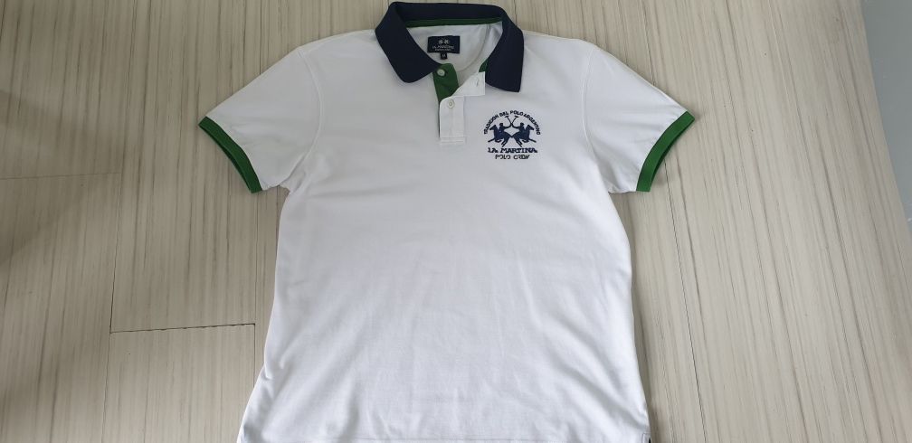 La Martina Pique Cotton Mens Size M НОВО! ОРИГИНАЛ! Мъжка Тениска!