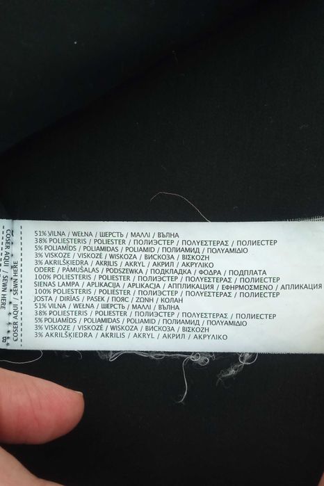 Palton Mango cu lână