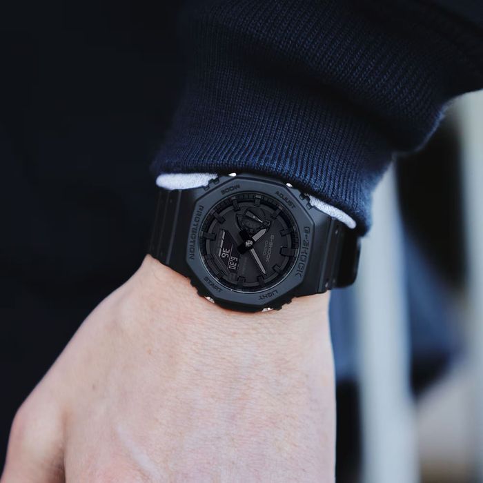 Casio G-Shock GA-2100 | Лучшые спортивные часы, Материал - Карбон