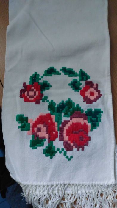 farfurii pictate  si stergare vechi