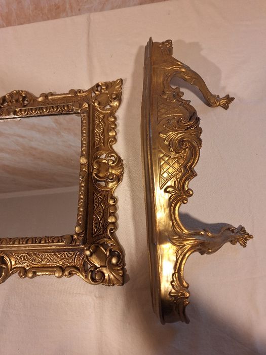 Италиански сет огледало и конзола