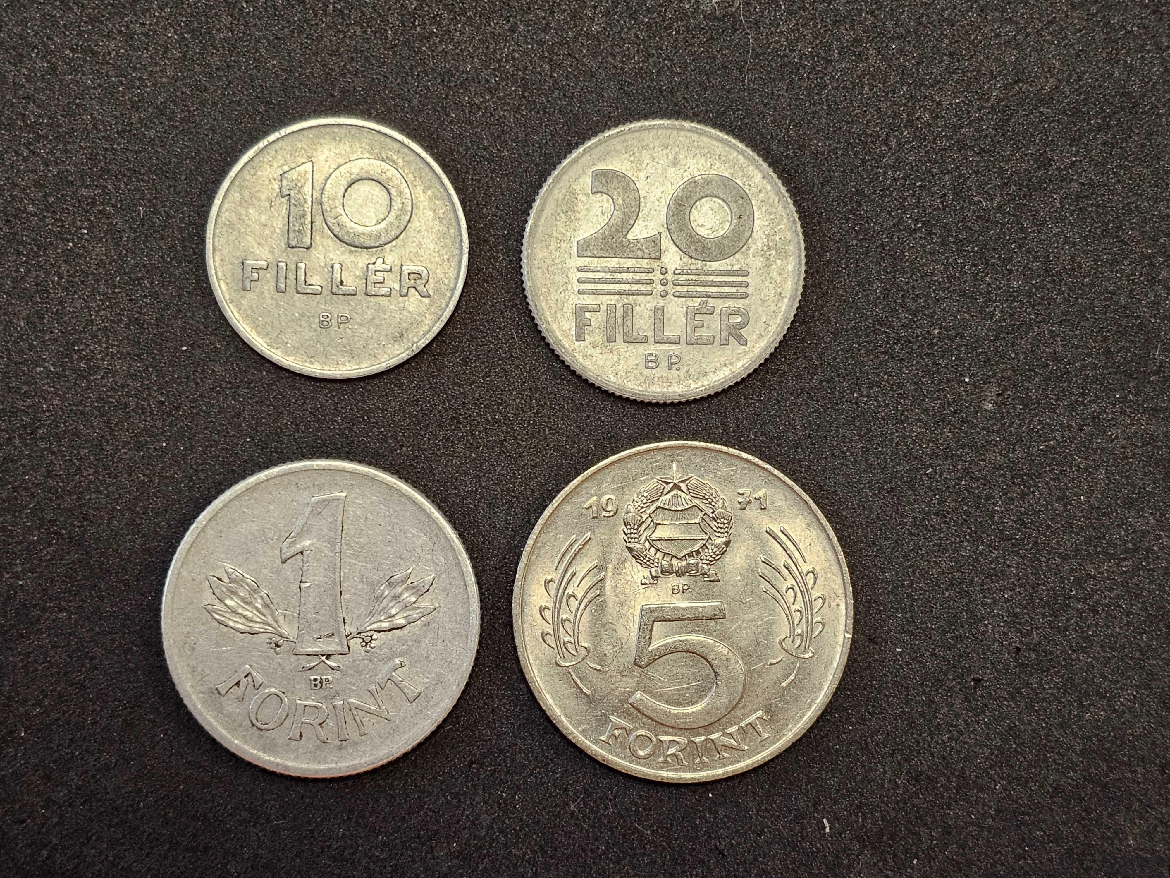 Унгарски монети - 1969,1971,1973 г.