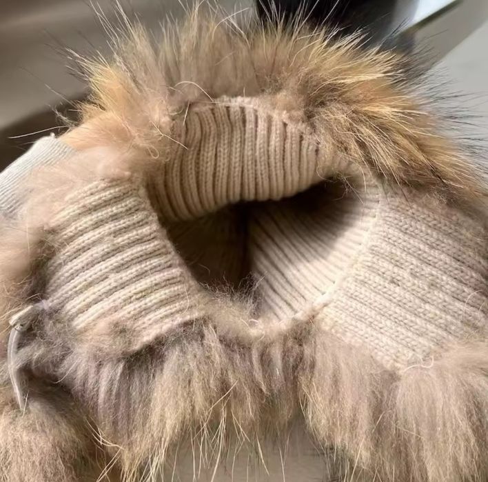 Caciula blana naturala