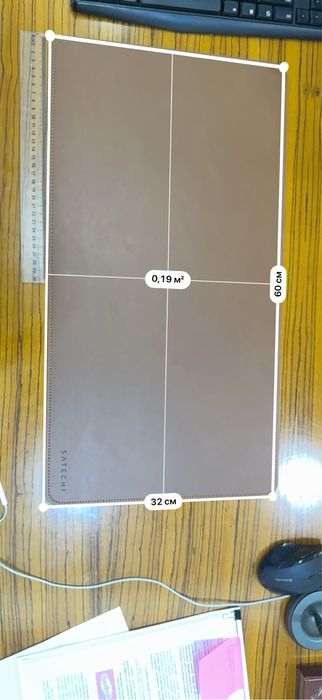 Satechi Коврик для мыши оригинал, XXL, коричневый, коричнево-красный