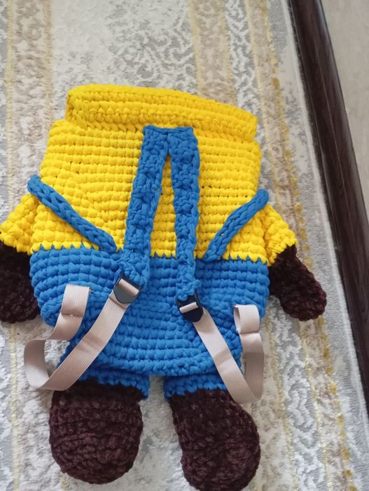 Рюкзак Миньон ручная вязка