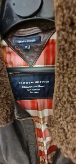 Geaca piele Tommy Hilfiger M