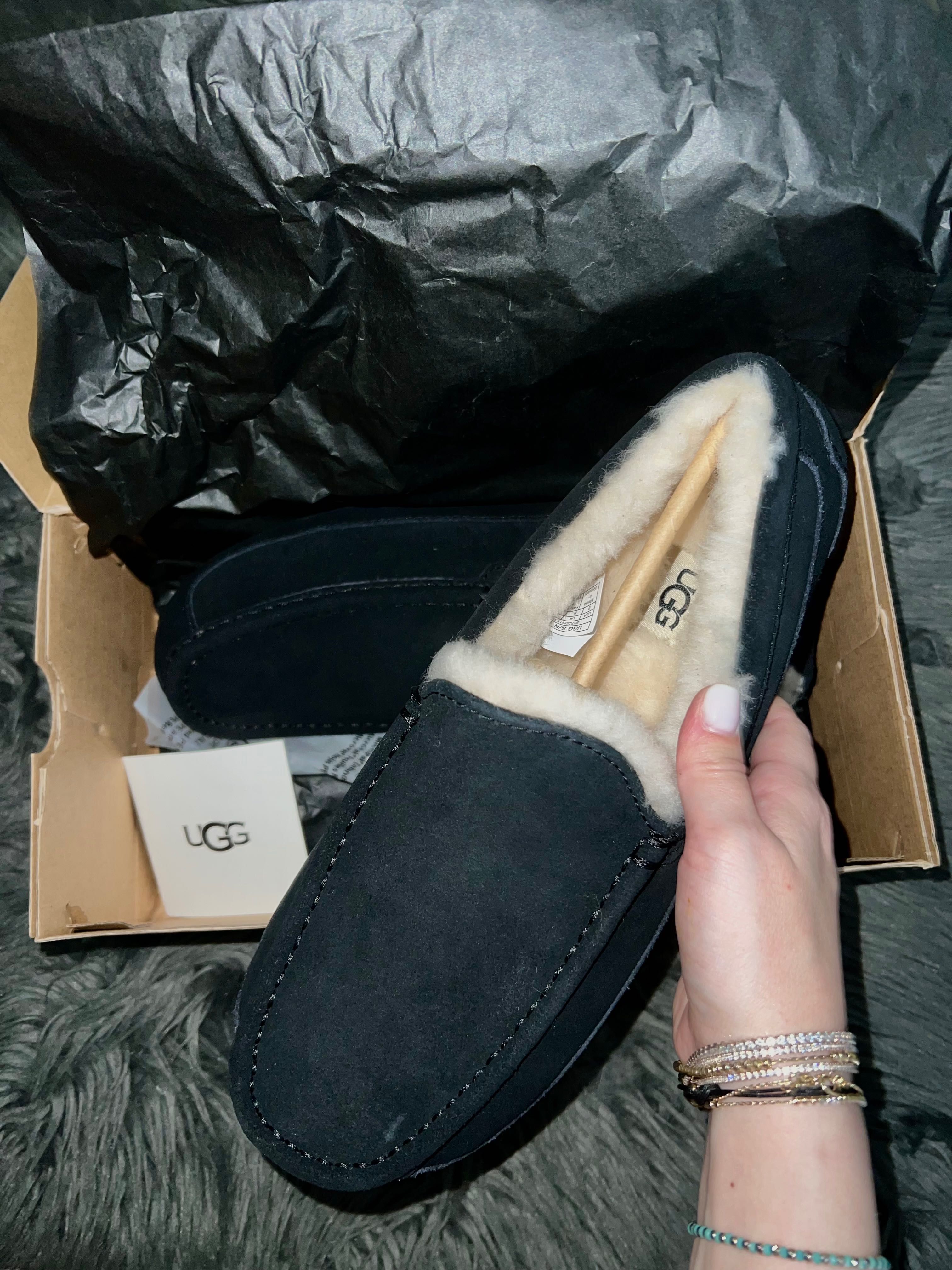 UGG - Papuci din piele intoarsa Ascot