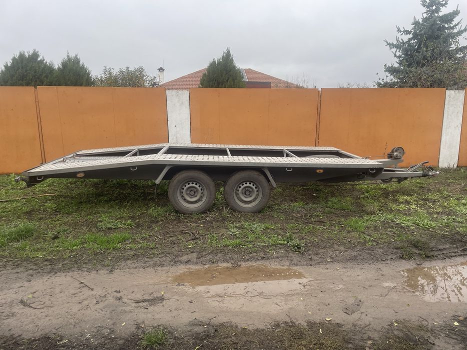 Двуосна платформа ремарке