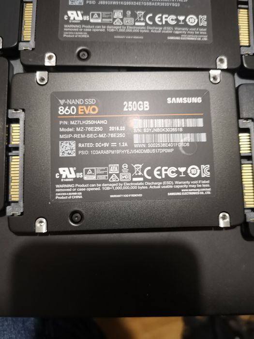 Ssd Samsung 250 gb