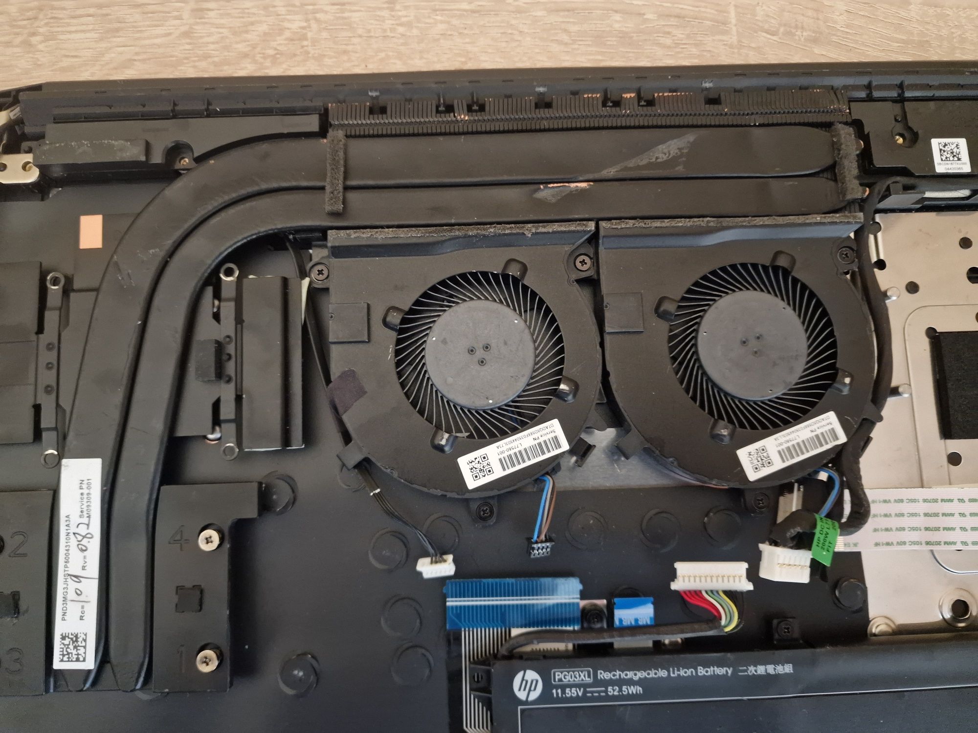 HP Pavilion Gaming 16.1 2020 без дъно (цял за части)