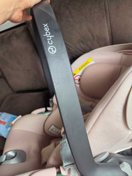 Scoica Cybex cloud T peach +Isofix