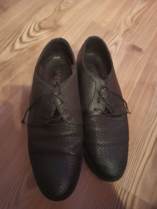 Pantofi dama oxford piele