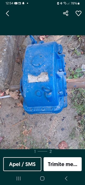 Reductoare și banda de cauciuc pentru balastiere și pentru animale