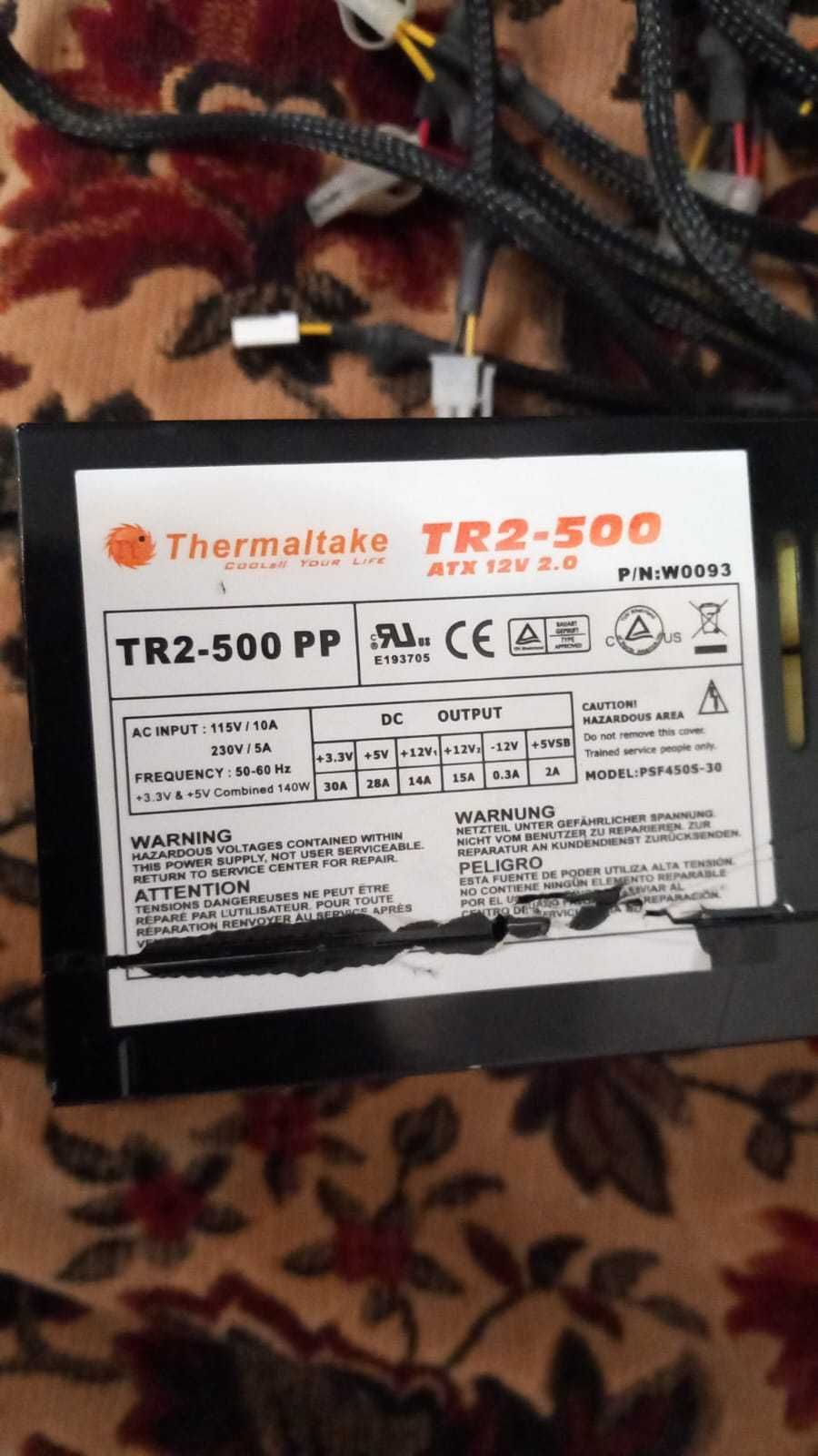 Sursa Thermaltake TR2-500 PP 500 W