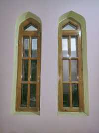 Качественные двери и окна из дерева б/у