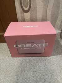 Тостер Create Retro Pink