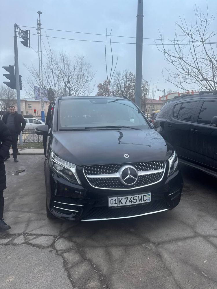 Miniven Mercedes Benz V-cklas !!! 7 kishilik sizning hizmatingizda!!!