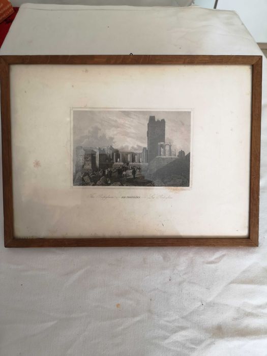 Десет Старинни 19 век Антични Колекционерски Литографии