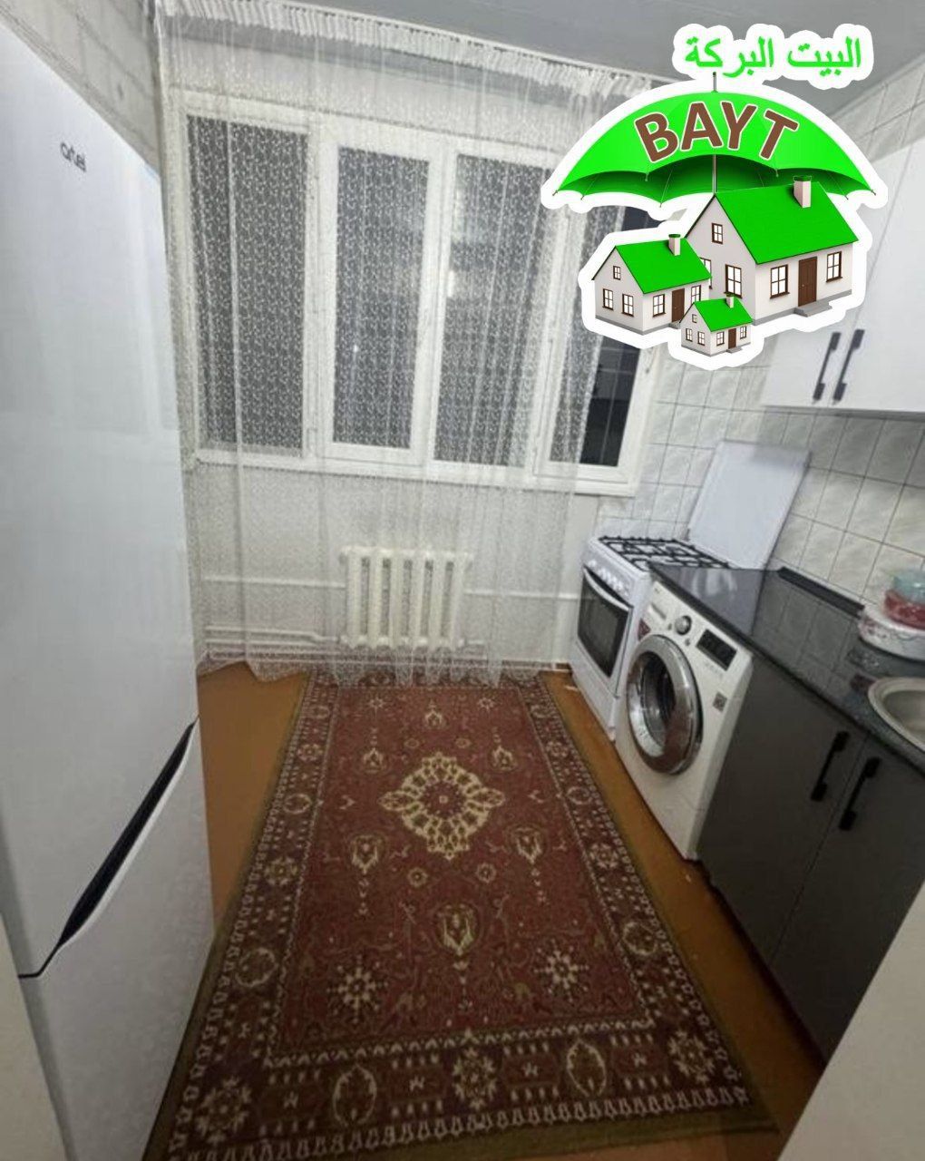 #БАЛКОН 2×6, Разделка, 60м², 2 Хона Квартира Сотилади