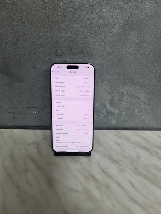 iPhone 16 Pro Max 256GB Bmg Amanet 95877