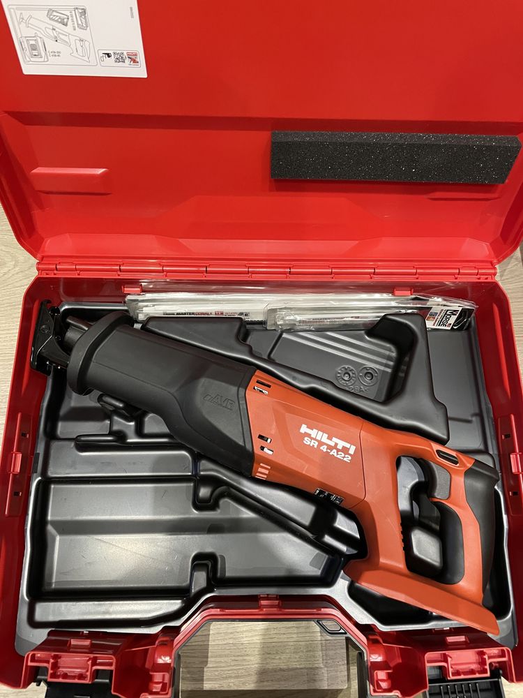 Fierastrau Hilti SR 4-A22 cu geanta-NOU