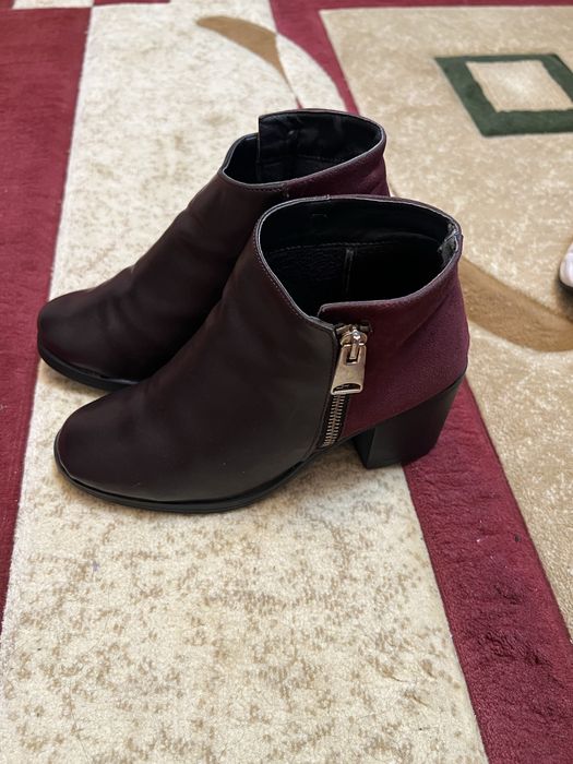 Ботильоны кожа, замша, комбинированный