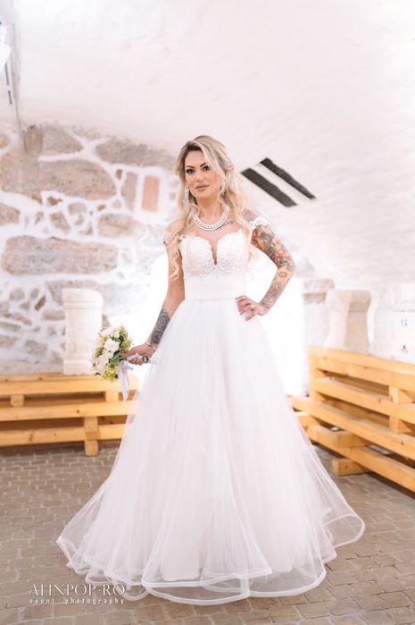 Rochie mireasă tip prințesă