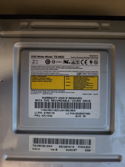 Vând Dwd Writer Sata