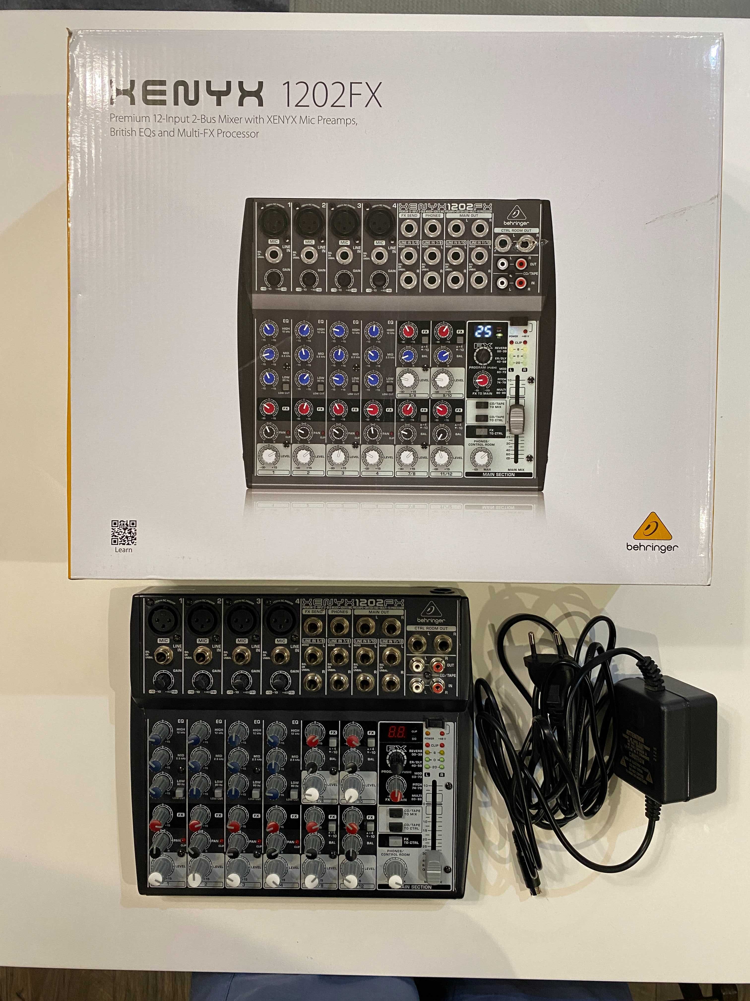 Микшерный пульт Behringer XENYX 1202FX