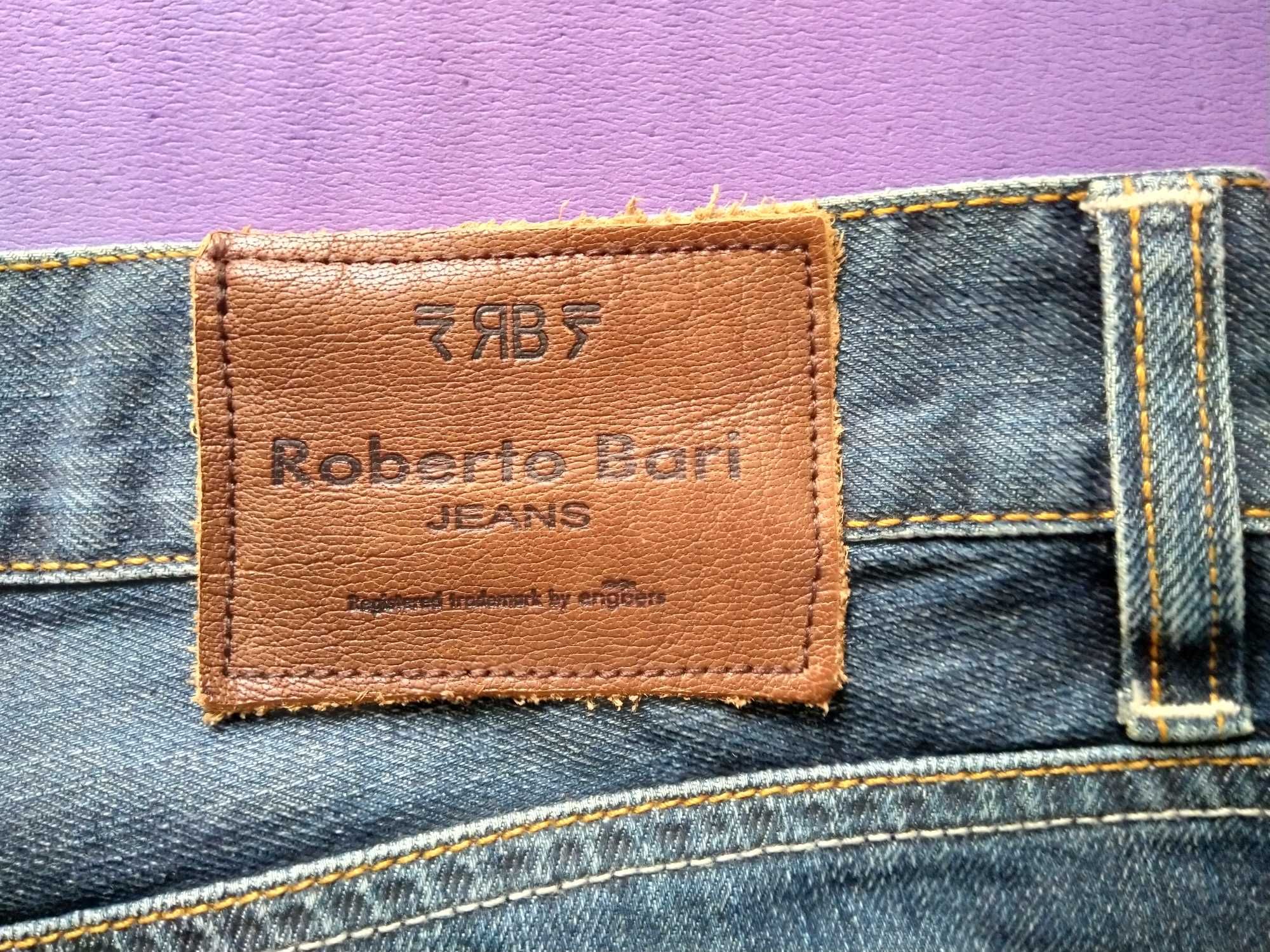 Blugi jeans Roberto Bari marimea 34/34 straight