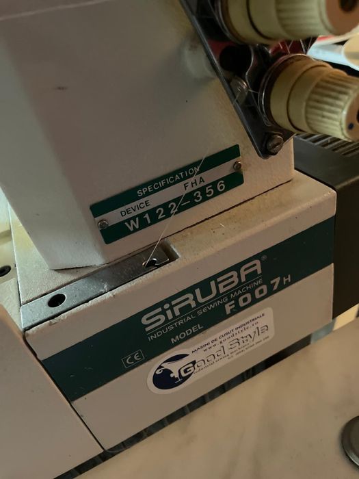 Masina de acoperire(cover) Siruba industriala