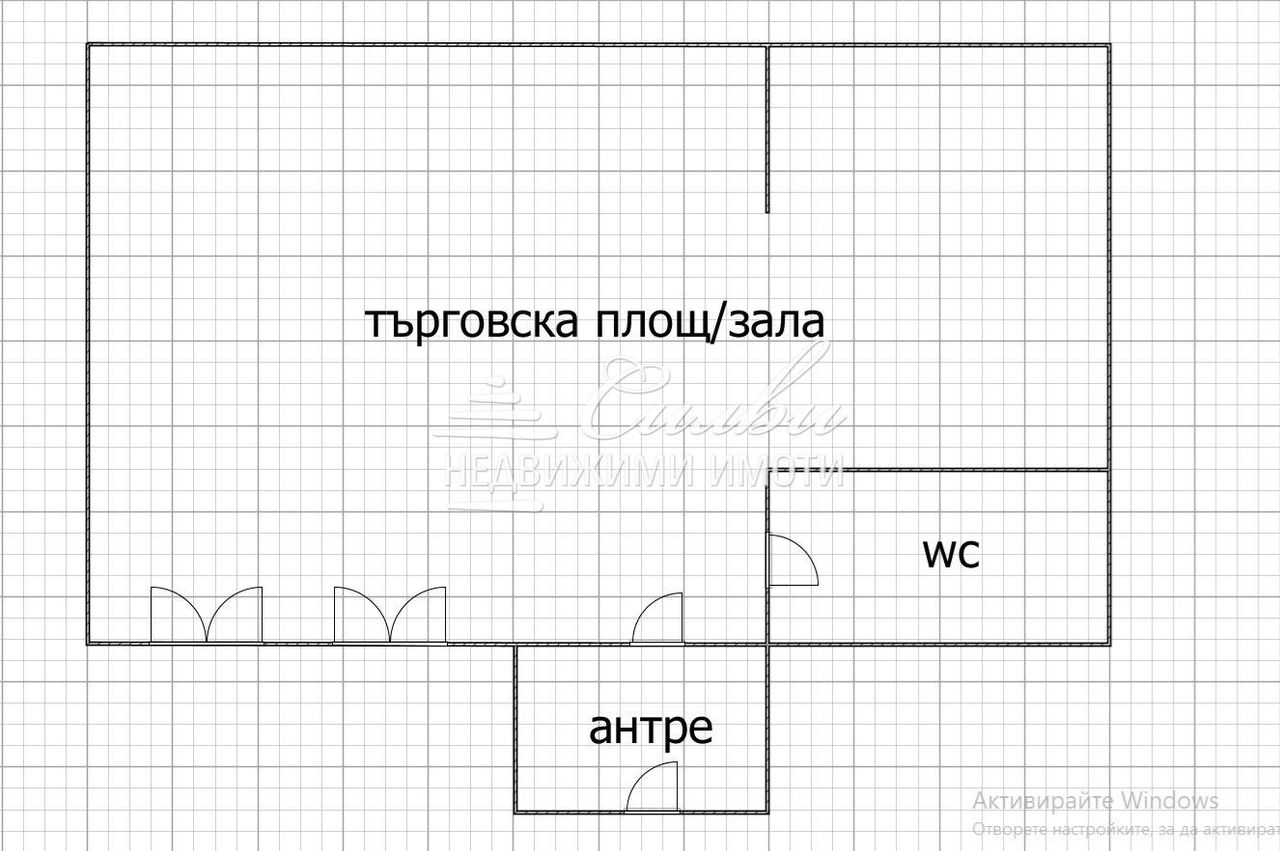Дава се под наем Офис в Шумен, Център - 64 кв.м за 204 € - Снимка #3
