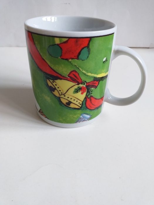 Коледна чаша за чай/мляко